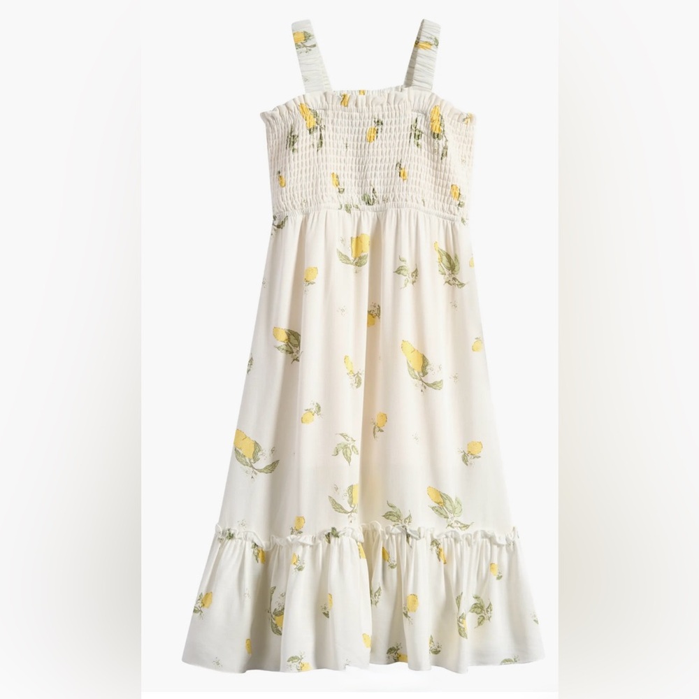 Ava and Yelly lemon dress